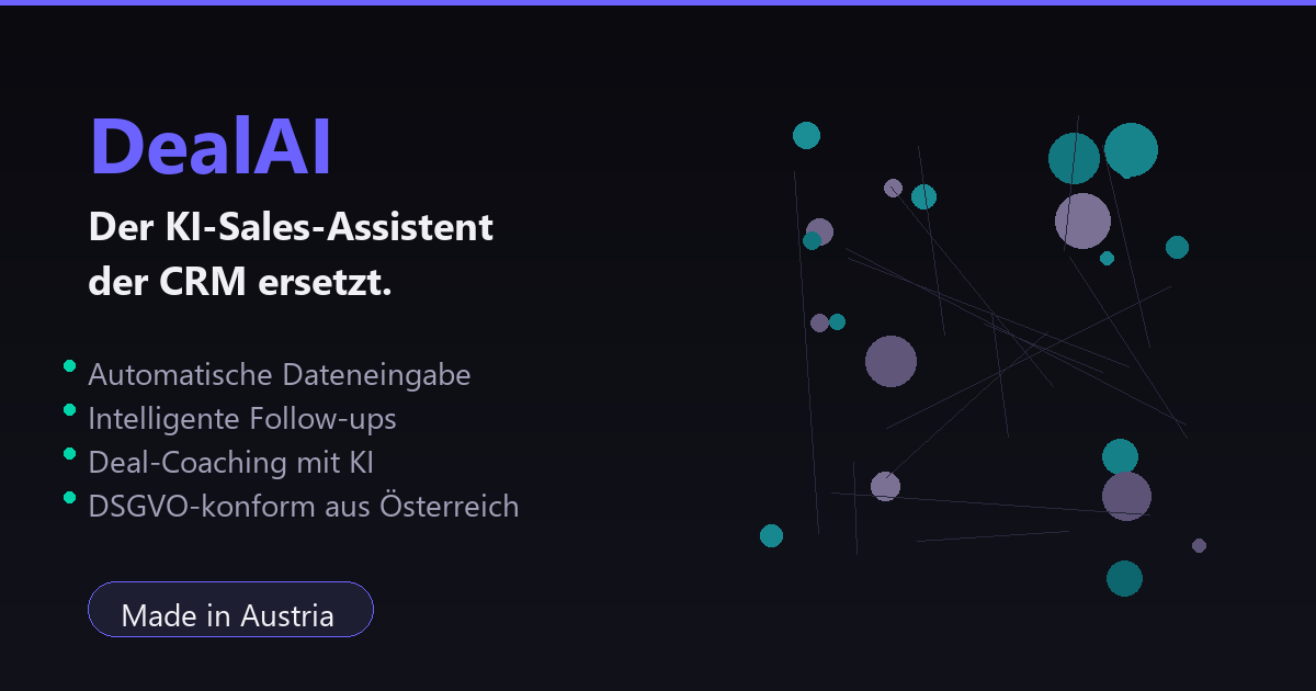 DealAI Blog: Aktuelle Artikel zu KI im Vertrieb, Sales Automation und B2B-Vertriebsstrategien